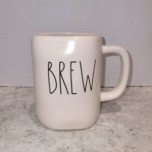 Rae Dunn Brew Ceramic Mug